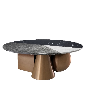 erstklassige Tische von Eichholtz Couchtisch / Coffee Table Tricolori 113808