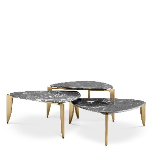  von Eichholtz Couchtisch / Coffee Table Regioni 3er Set 115050