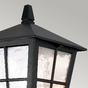 Serie CANTERBURY VON ELSTEAD von Elstead von Elstead Aussen-Wandleuchte Canterbury BL46M-BLACK