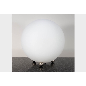 Kugelleuchten & Kugellampen für außen & Garten von EPSTEIN Design Leuchten Kugeltischleuchte Snowball 73409