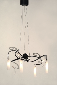 LED Hängeleuchte 5-fl g. CASINO von Holländer Leuchten