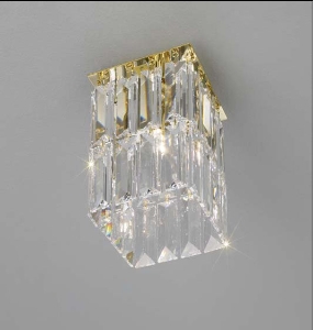 Kristall-Deckenleuchten & Deckenlampen fürs Esszimmer von KOLARZ Leuchten Prisma Deckenleuchte 314.11M.3