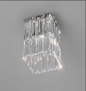 Kristall-Deckenleuchten & Deckenlampen für den Flur von KOLARZ Leuchten Prisma Deckenleuchte 314.11M.5