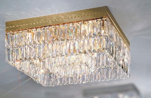 Kristall- fürs Esszimmer von KOLARZ Leuchten Deckenleuchte, ceiling lamp - Prisma 314.116.5