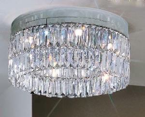 Kristall- fürs Schlafzimmer von KOLARZ Leuchten Deckenleuchte, ceiling lamp - Prisma 344.16.3