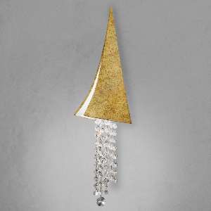 Alle Artikel von KOLARZ-Austrolux Leuchten Wandleuchte FONTE DI LUCE, KOLARZ Optic, Blattgold Breite 30 cm, Höhe 70 cm, Ausladung 11 cm, 1 flg., LED dimmbar, 13 W 5313.60150.940