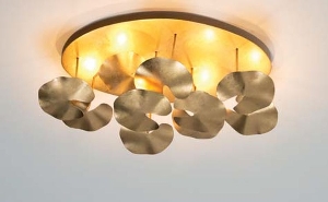 Serie CONTROVERSIA von Holländer Leuchten von Holländer Leuchten LED Deckenleuchte 10-fl g. CONTROVERSIA 300 K 16101