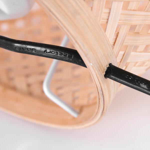 Bamboo table lamp Maze  der Firma Steinhauer