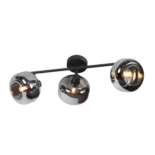 3-flammiger Deckenstrahler Tenebris  der Firma Steinhauer