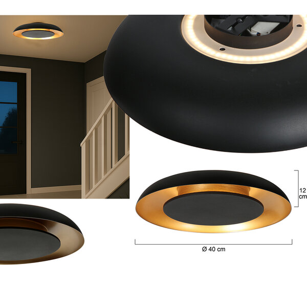 Deckenlampe Golden Veil der Firma Steinhauer