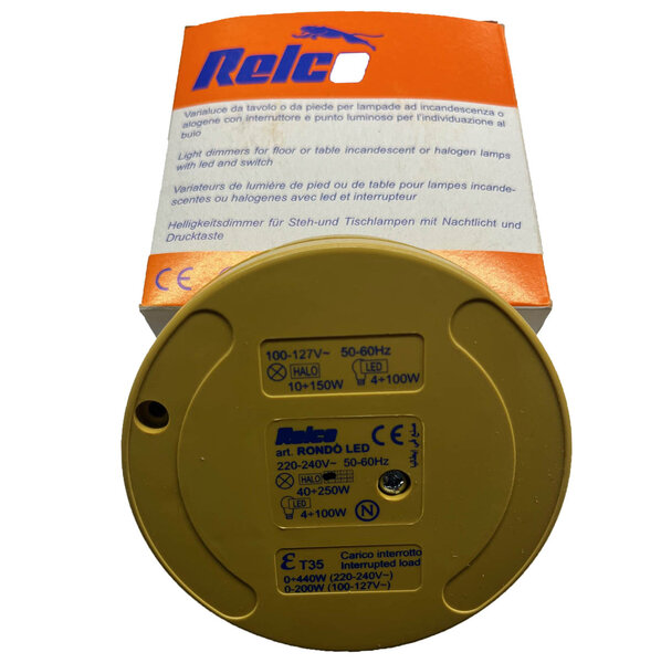 Rondo-Bodendimmer Relco der Firma Steinhauer