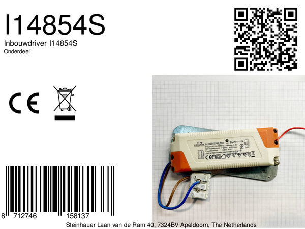 Einbaustromversorgung  der Firma Steinhauer