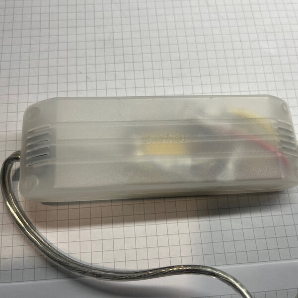 Transparente 3-Stufen LED-Dimmer  der Firma Steinhauer