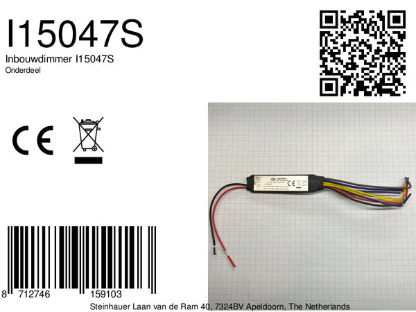 Inbouwdimmer der Firma Steinhauer