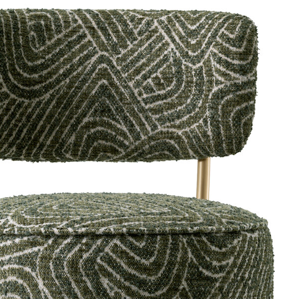 Thekenhocker Carleton mit Rückenlehne der Firma Eichholtz