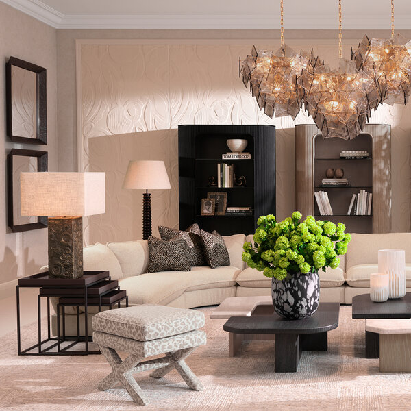Hocker Cordoba der Firma Eichholtz
