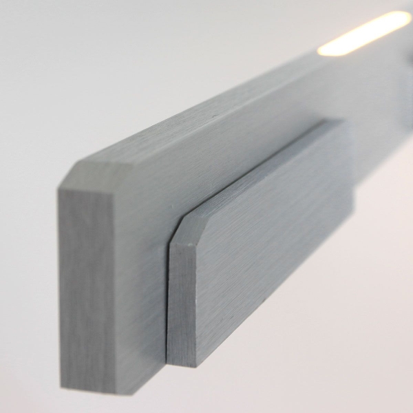 Hängelampe Bloc 120 cm mit Seillift der Firma Steinhauer