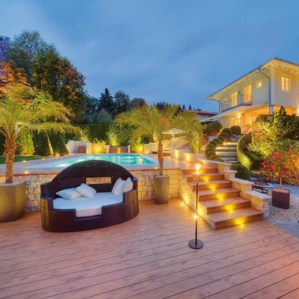 brilliance-mini LED Einbaustrahler, rund der Firma dot-spot