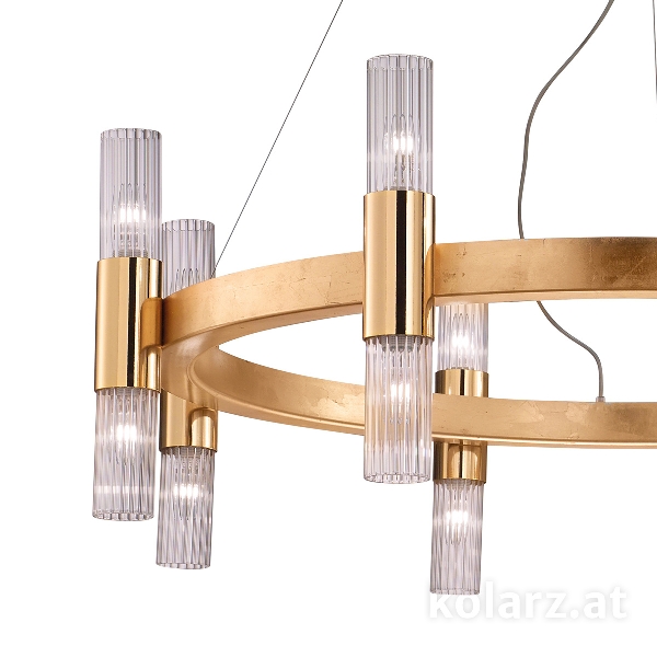 Luster GIRO der Firma KOLARZ-Austrolux Leuchten