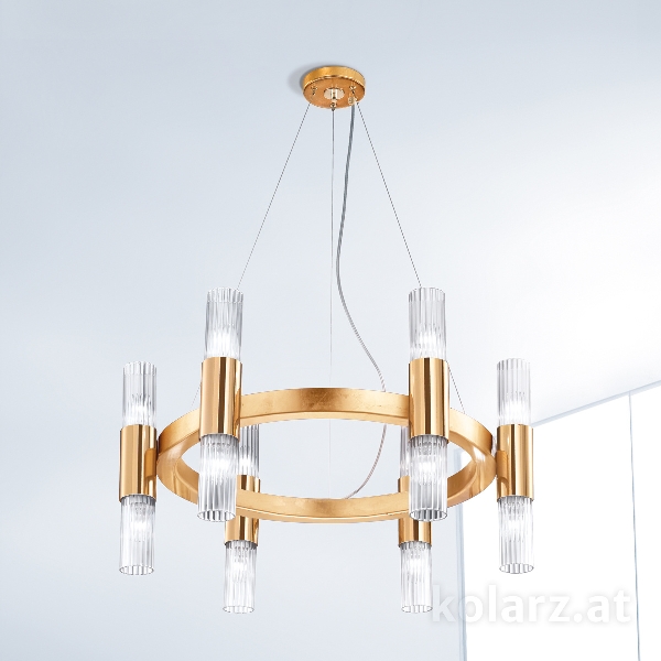 Luster GIRO der Firma KOLARZ-Austrolux Leuchten