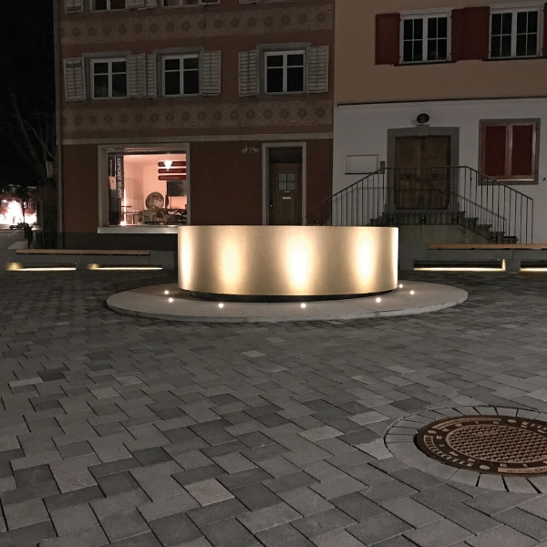 brilliance-midi LED Einbaustrahler, rund der Firma dot-spot