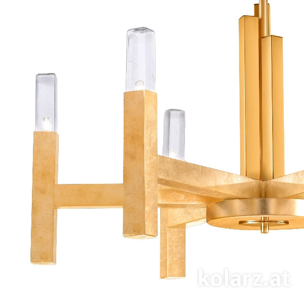 Luster SPIGOLO der Firma KOLARZ-Austrolux Leuchten