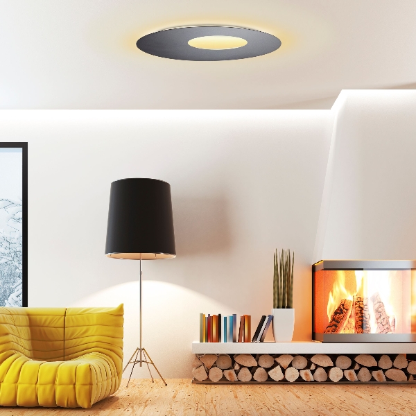 Blade Open Deckenleuchte / Durchmesser 59 cm der Firma Escale Leuchten