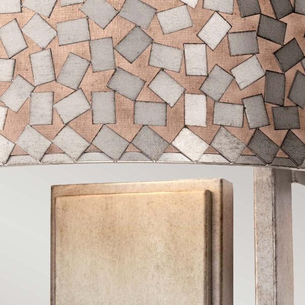 Confetti 2 Light Wandleuchte - Altsilber der Firma Elstead