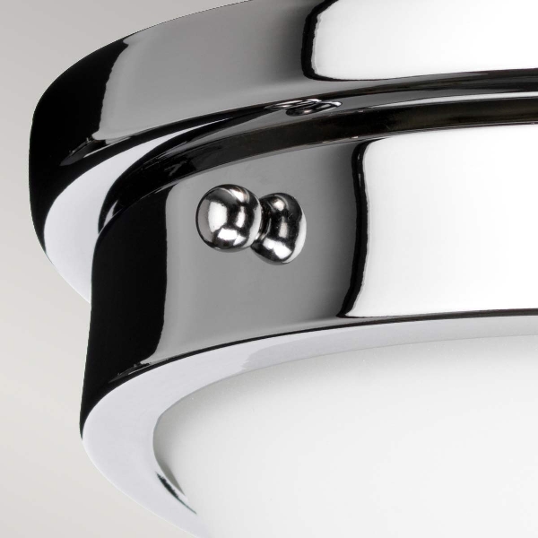 Gravity 2 Light Flush Light - Poliertes Chrom der Firma Elstead