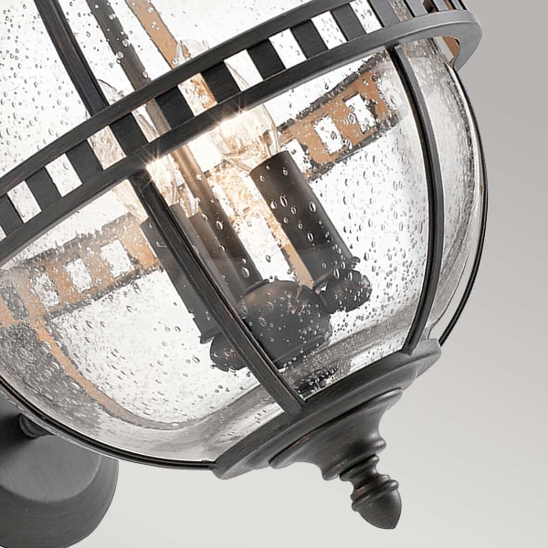 Halleron 3 Licht Wandlaterne - Londonderry der Firma Elstead