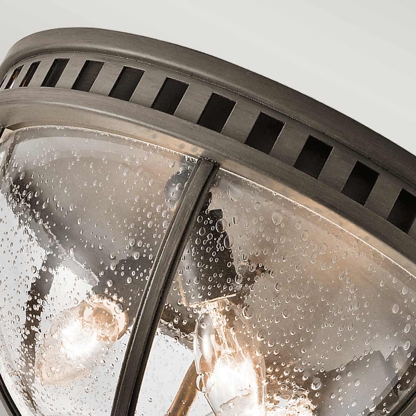 Halleron 3 Licht-Deckenfluter - Londonderry der Firma Elstead