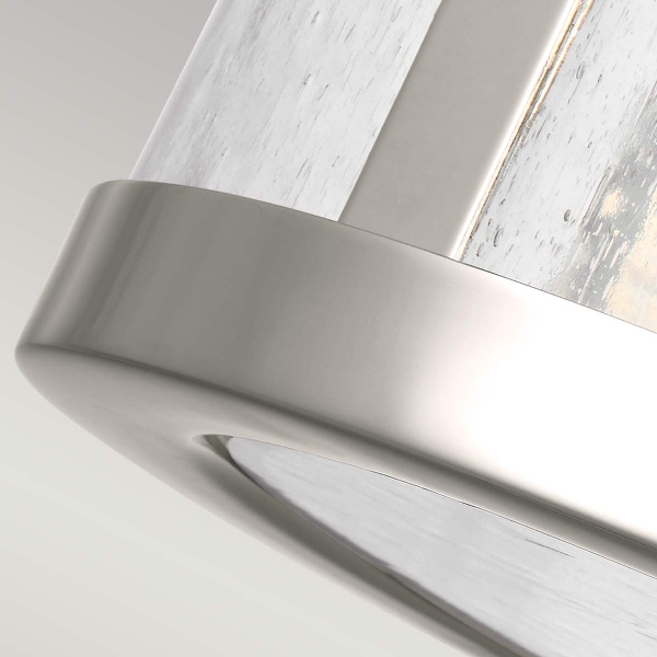 Harrow 2 Light Semi-Flush - Nickel poliert der Firma Elstead