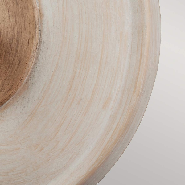 Hartsville 1 leichte Wandleuchte - Chalk Washed/Beachwood der Firma Elstead