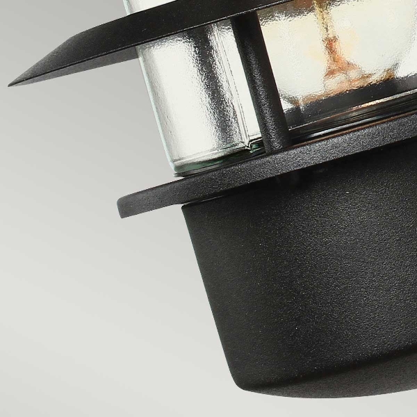 Helsingor 1 Licht Wandlaterne - Schwarz der Firma Elstead