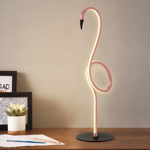 Flamingo LED-Tischlampe - Rosa der Firma Elstead