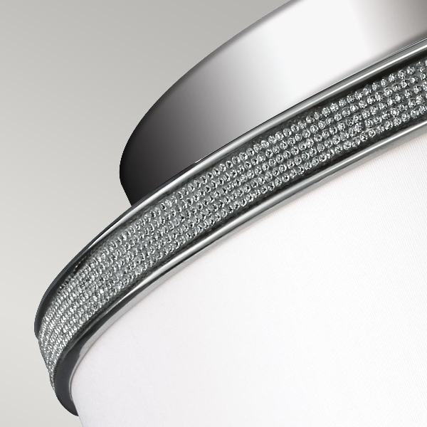 Pave 2 Deckenleuchte - Nickel poliert der Firma Elstead