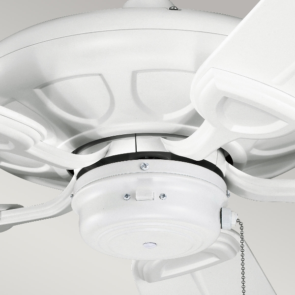 Kevlar - 42in / 107cm Ventilator - Mattweiß der Firma Elstead