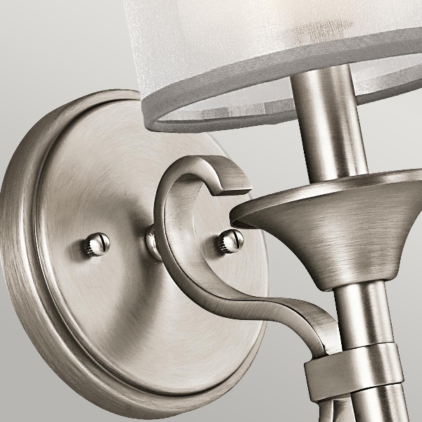 Lacey 1 leichte Wandleuchte - Zinn antik der Firma Elstead