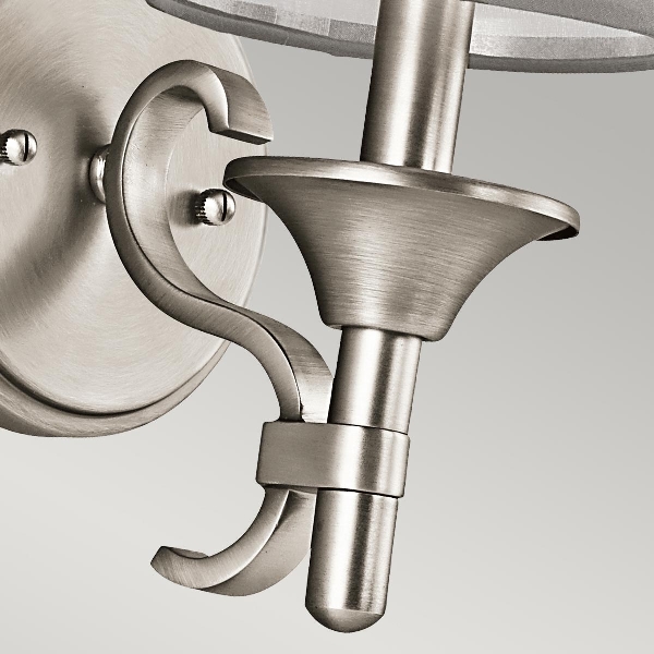 Lacey 1 leichte Wandleuchte - Zinn antik der Firma Elstead