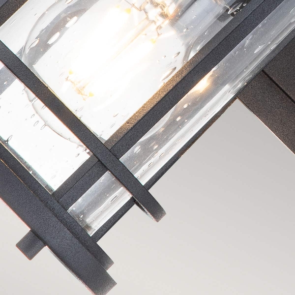 Lighthouse 1 Light Small Wall Lantern - Textured Black der Firma Elstead