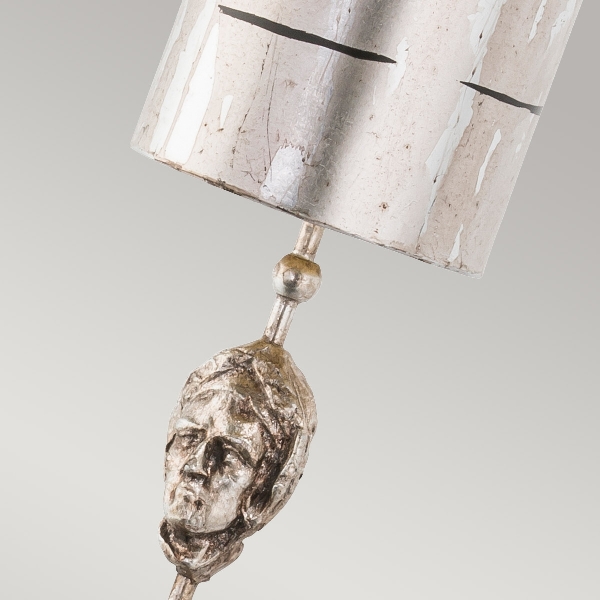 Fragment 1 Light Wall Light - Silver leaf der Firma Elstead