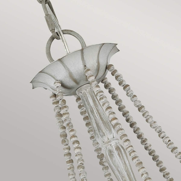 Maryville 6 Light Chandelier - Washed Grey der Firma Elstead