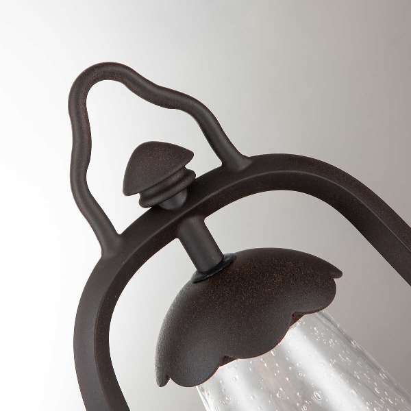 Miners 1 Light Pedestal Lantern - Old Bronze der Firma Elstead