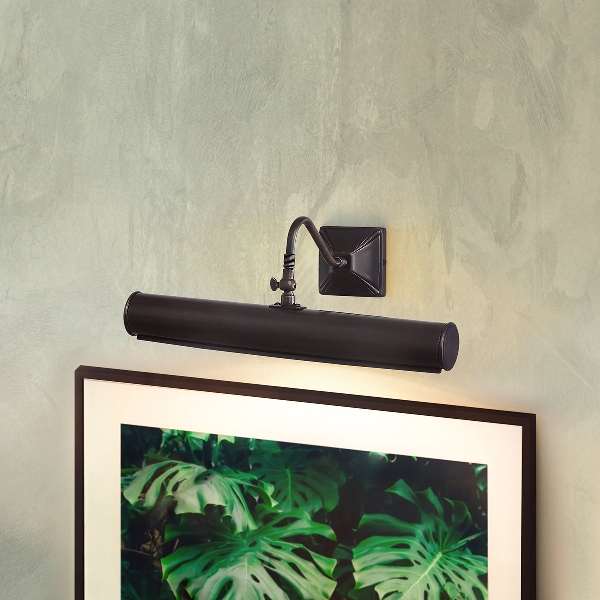 Bilderleuchte 2 Licht groß - Dunkel Bronze der Firma Elstead