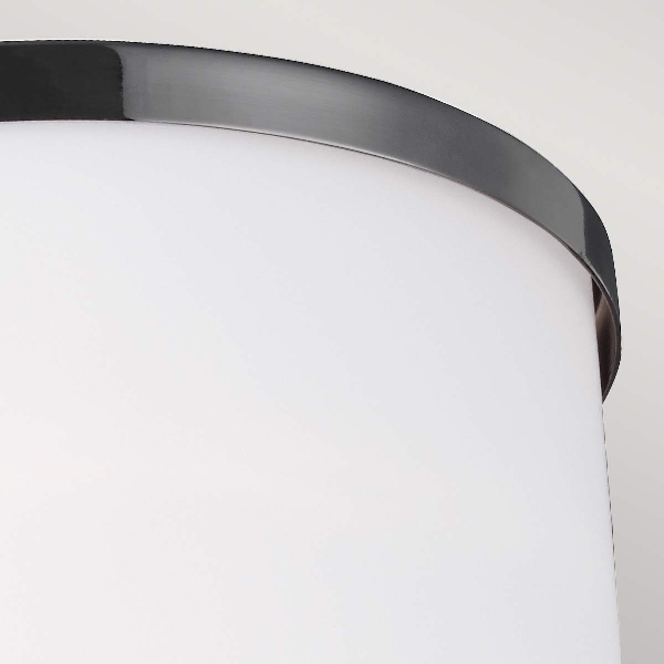 Prospect Park 1 leichte Wandleuchte - Satin Nickel mit Chrom der Firma Elstead