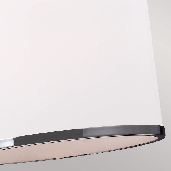 Prospect Park 3 Licht Insel Kronleuchter - Satin Nickel mit Chrom der Firma Elstead