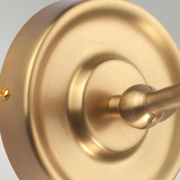 Provence 1 leichte Wandleuchte - Aged Brass der Firma Elstead