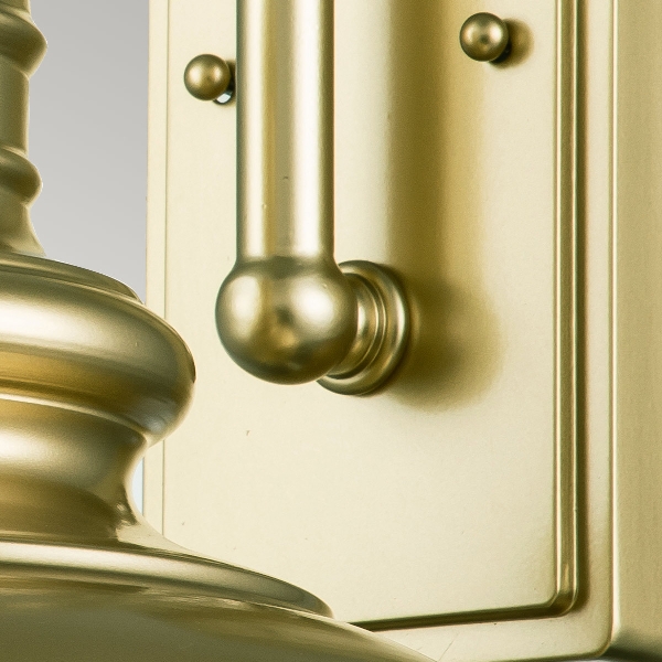 Redding Station 1 Light Medium Wandlaterne - Painted Distressed Bronze der Firma Elstead