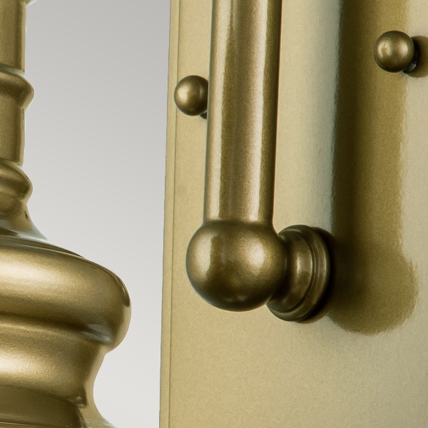 Redding Station 1 Licht kleine Wandlaterne - Painted Distressed Bronze der Firma Elstead