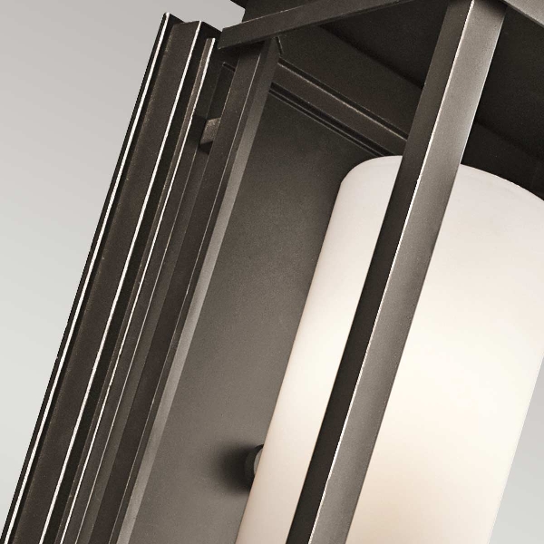 South Hope 1 Licht Medium Wandlaterne - Rubbed Bronze der Firma Elstead